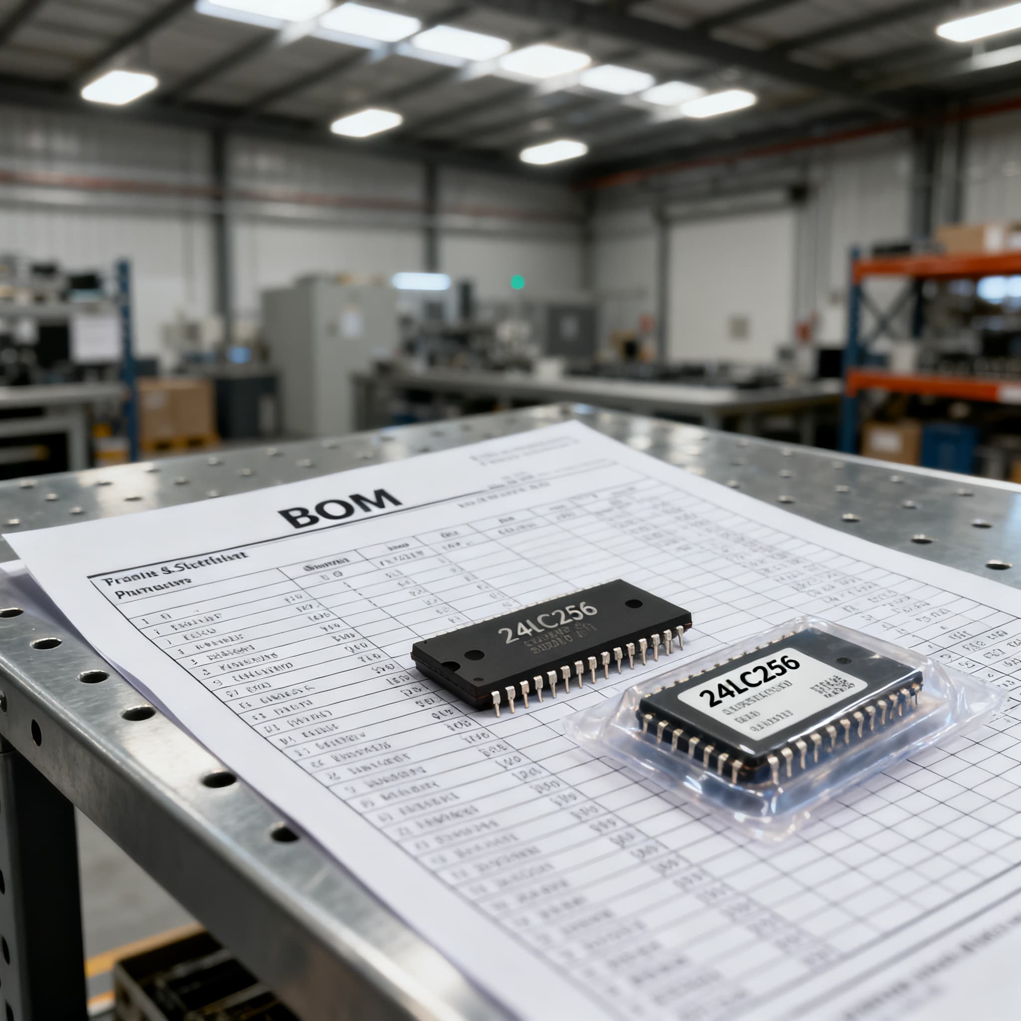 24LC256 Procurement Guide: Pinout and Spec Checks for RFQ