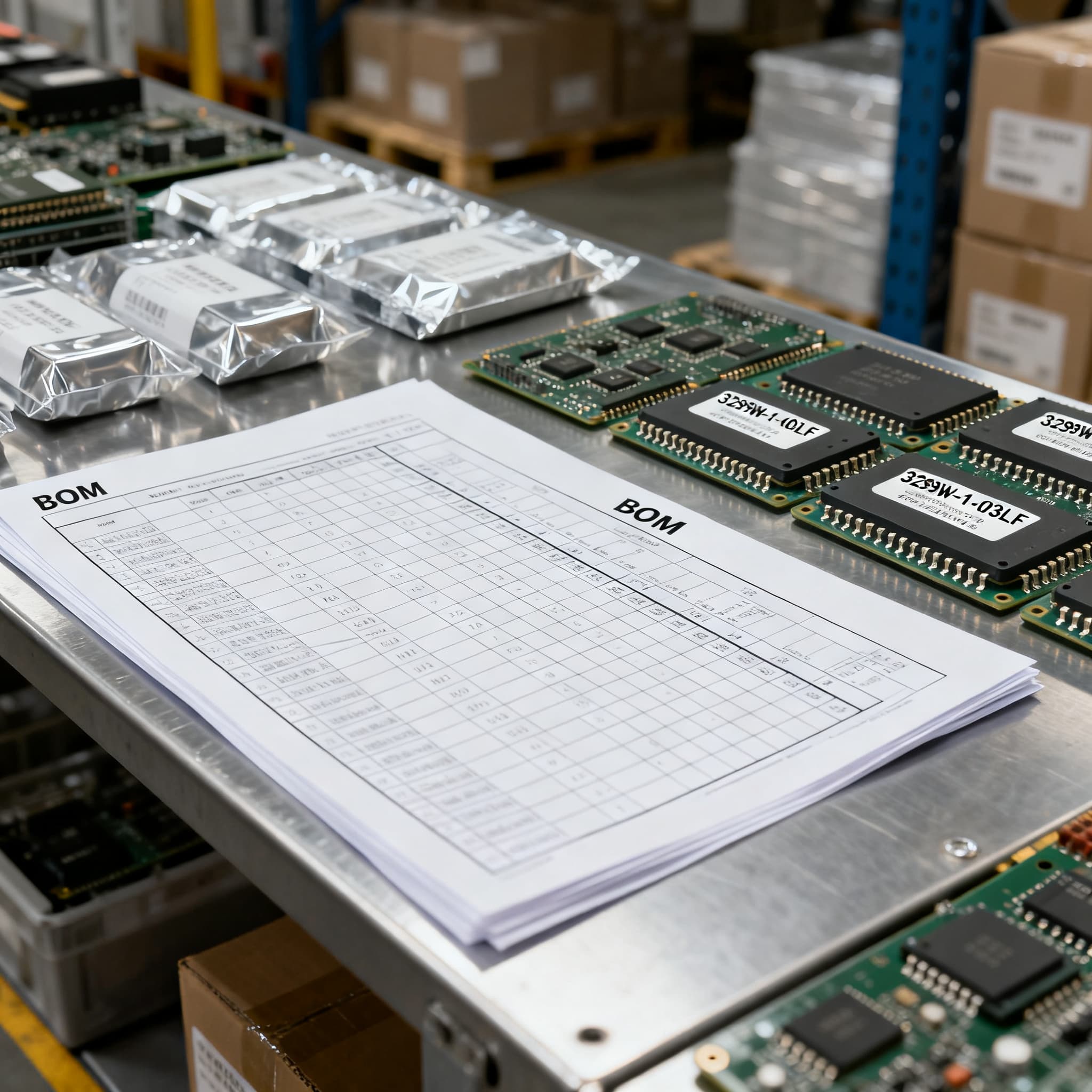 3299W-1-103LF Procurement Guide: Pinout and Spec Checks for RFQ