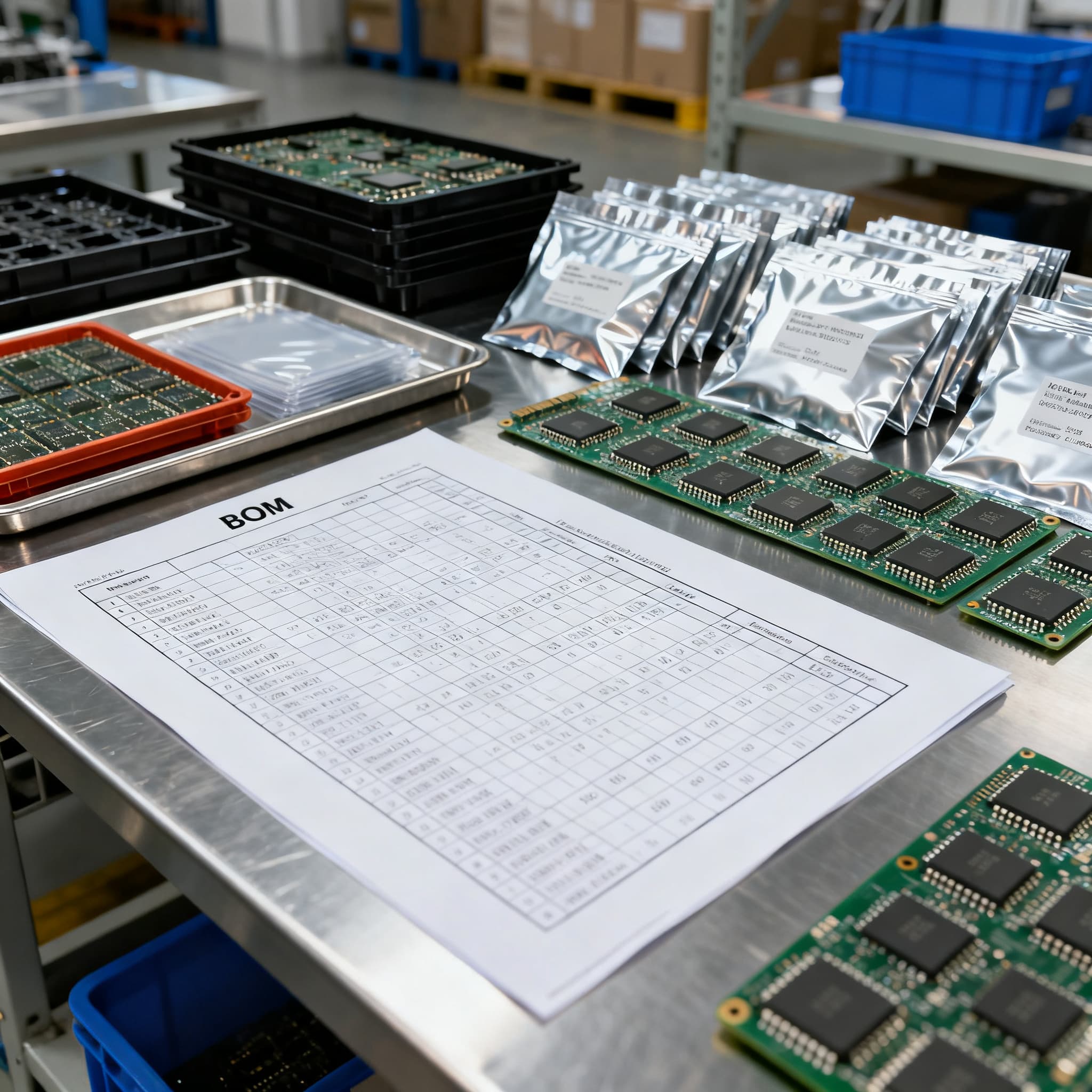 Multi-Line BOM RFQ Checklist for Electronics Procurement