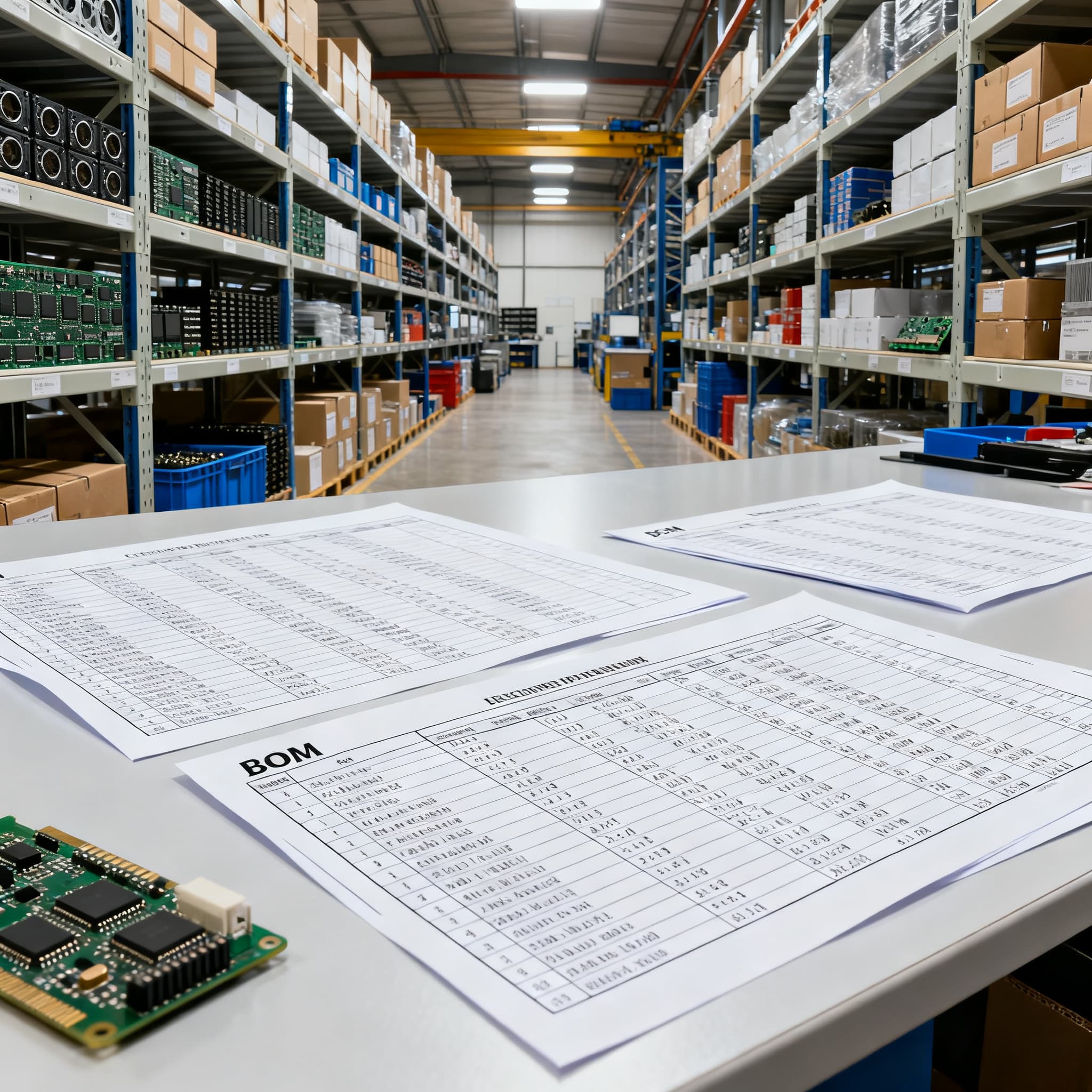 Electronics procurement best practices for multi-line BOMs