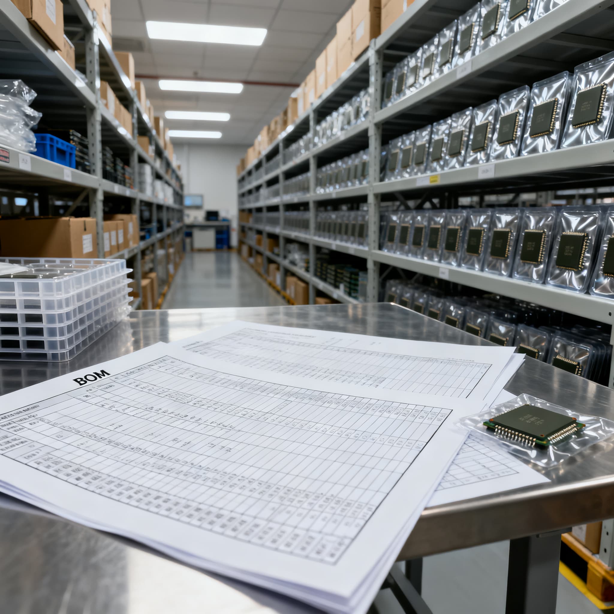 EOL Component Sourcing in a Production BOM: Procurement Plan