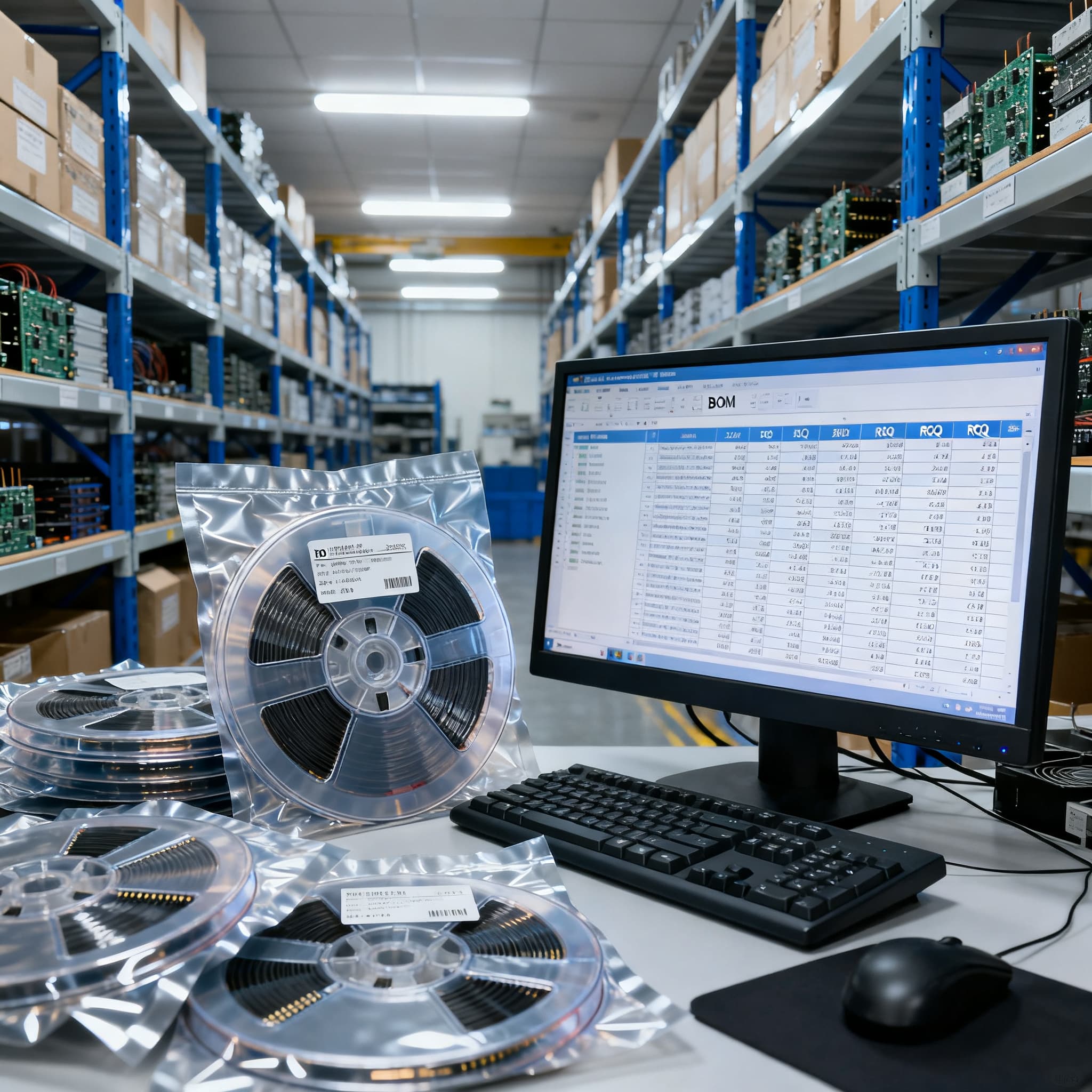 How to Source an Electronic BOM: Multi-Line RFQ Prep & Consolidation