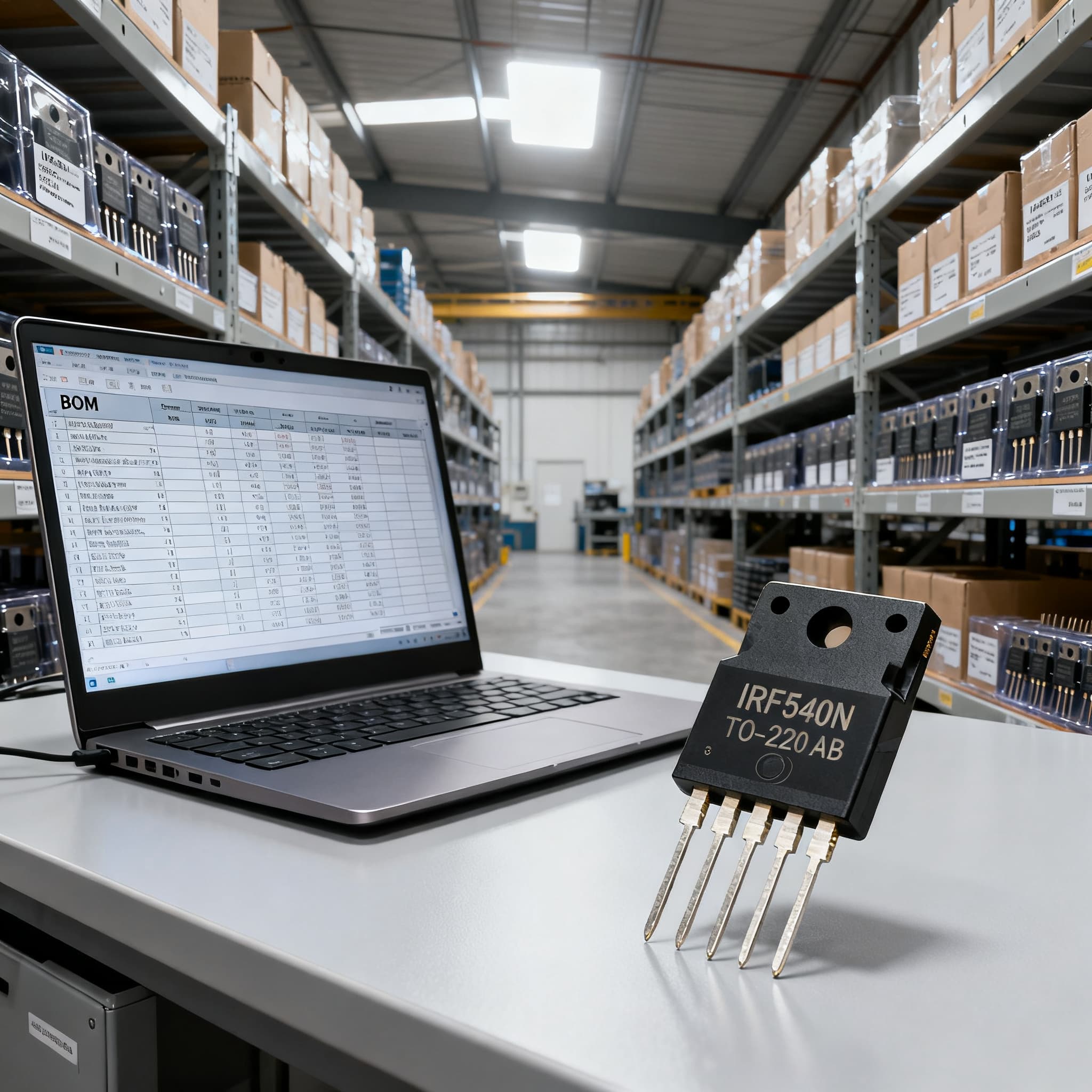 IRF540N Procurement Guide: Pinout and Spec Checks for RFQ