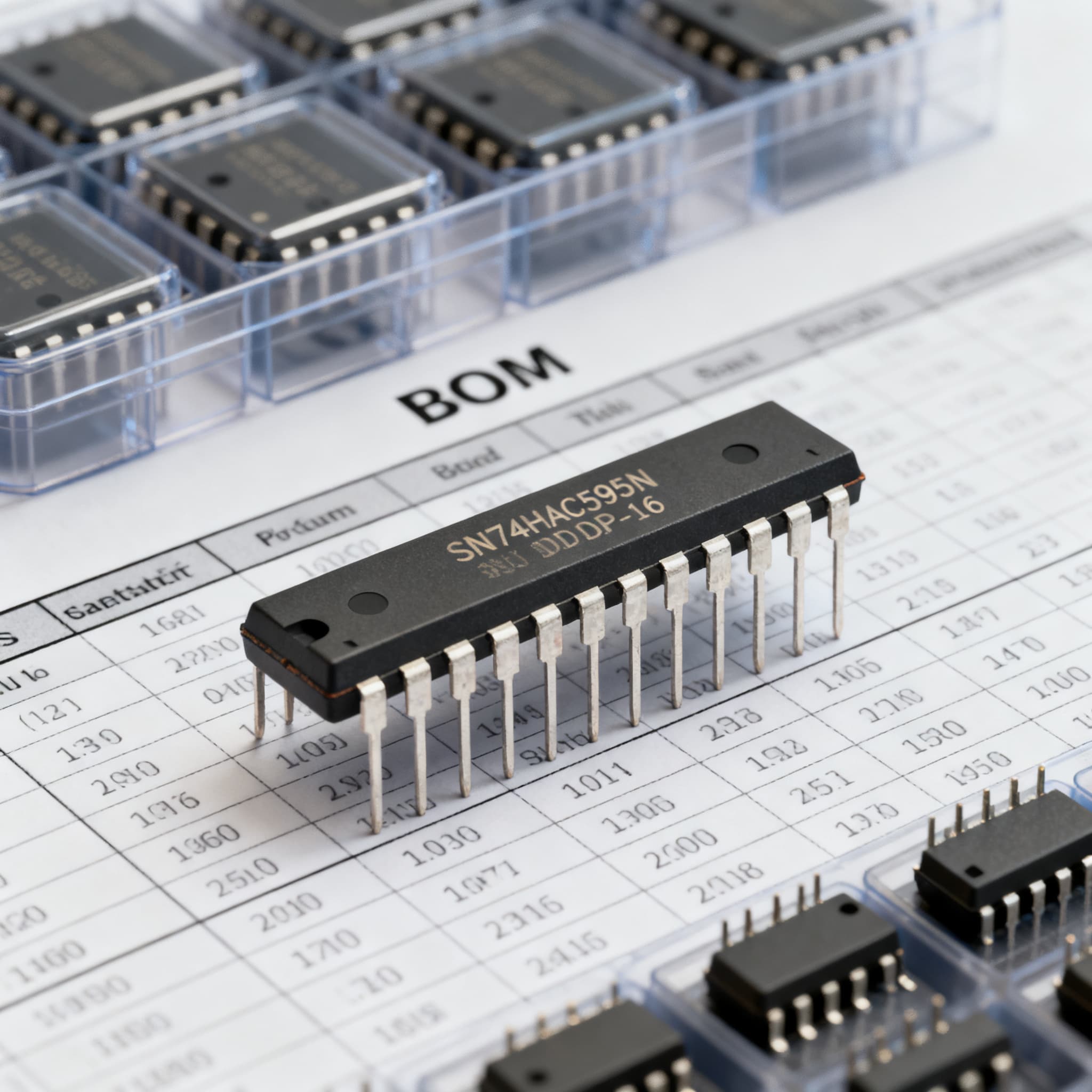 SN74HC595N Procurement Guide: Pinout and Spec Checks for RFQ