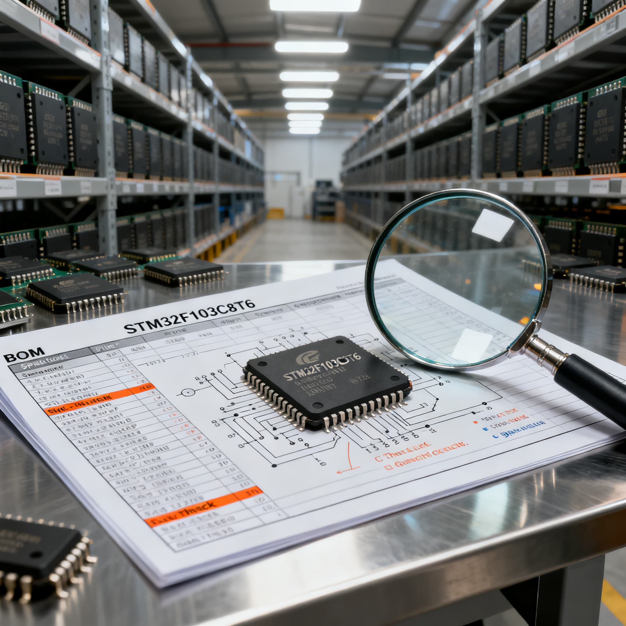 STM32F103C8T6 Procurement Guide: Pinout and Spec Checks for RFQ