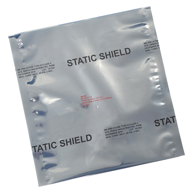 BAG STATIC SHLD MTL IN 2.25"X20"