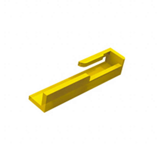 CLIP TRAY YELLOW