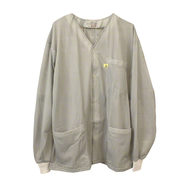 SMOCK JACKET POLY GRAY XLG