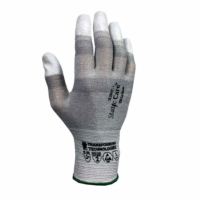GLOVES YARN GRAY SMALL