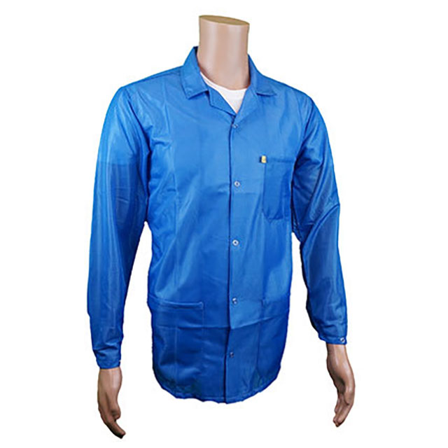 SMOCK JACKET POLY BLE XLG