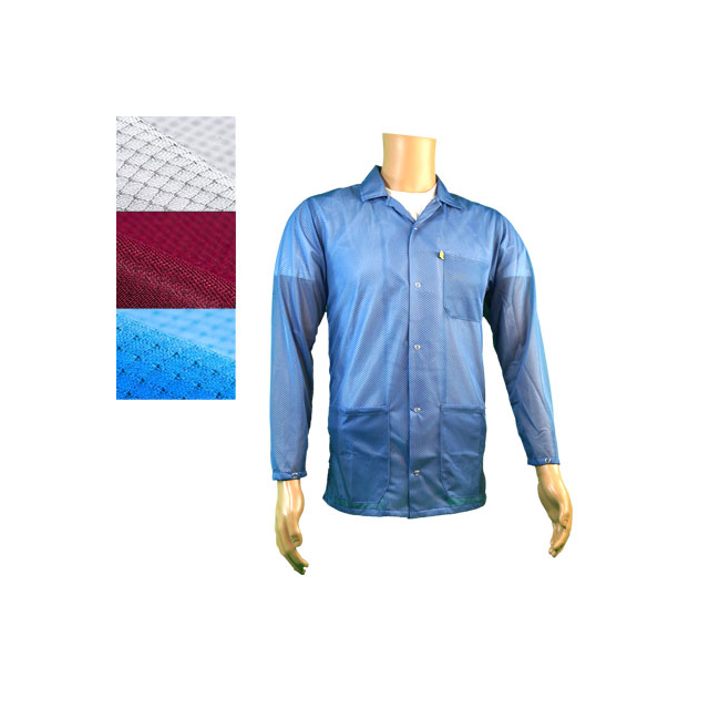 SMOCK JACKET POLY LGT BLE LG