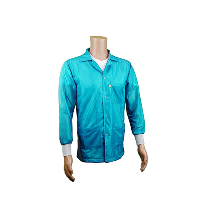 SMOCK JACKET POLY TEAL 4XLG