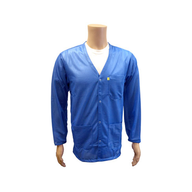 SMOCK JACKET POLY BLE MED