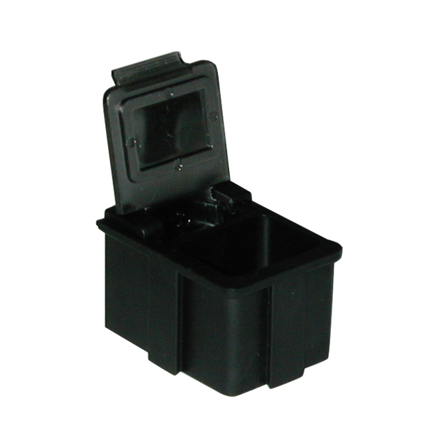 16 X 12 X 15 MM BLACK LID