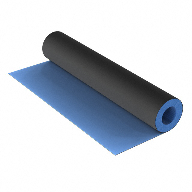 TABLE MAT VINYL BLUE 60'