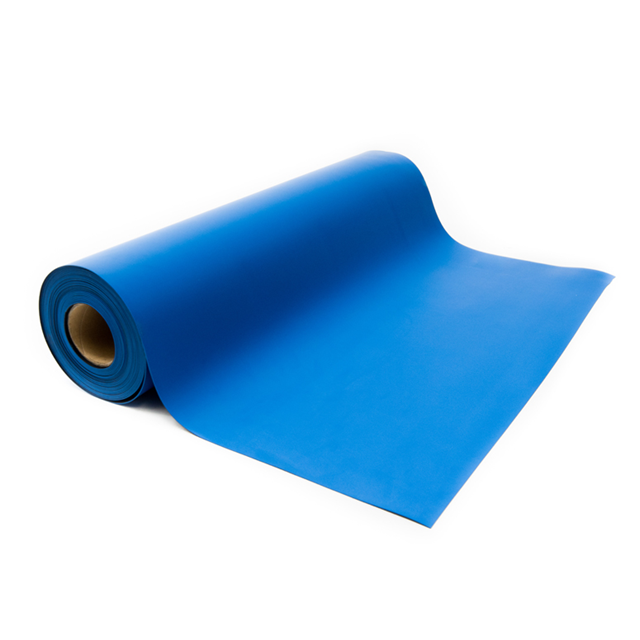 TABLE MAT RUBBER BLUE 10'