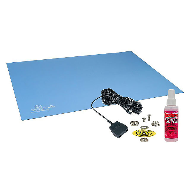 TABLE MAT RUBBER BLUE 6'