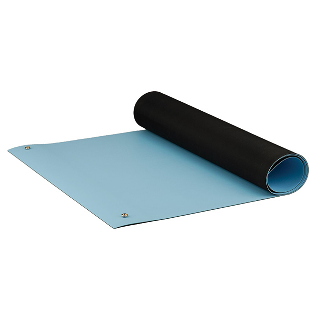 TABLE MAT ELASTOMER LT BLU 4'