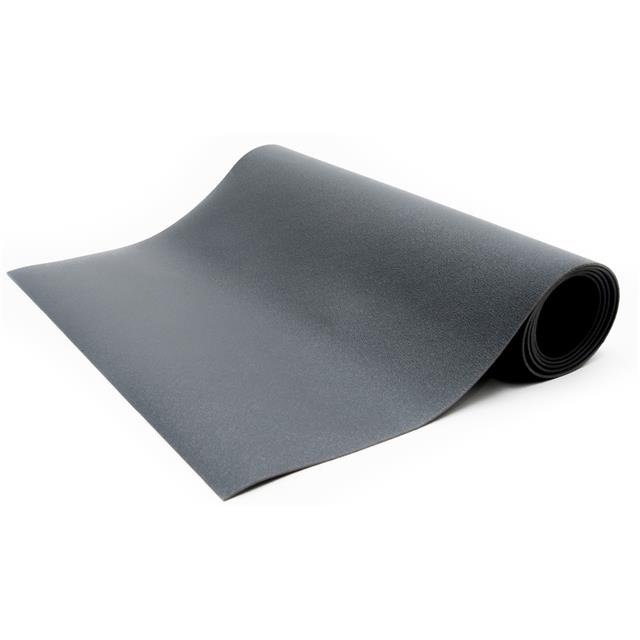 FLOOR MAT VINYL GRAY 50' X 3' US