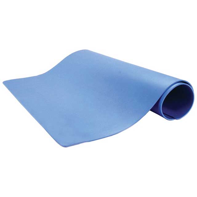 TABLE MAT VINYL BLUE 100'