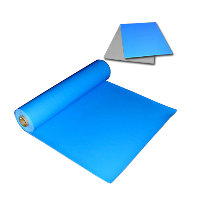 TABLE MAT VINYL BLUE 50'
