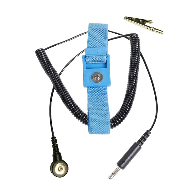 COIL CORD 10' 7MM SNAP 1MEG BK