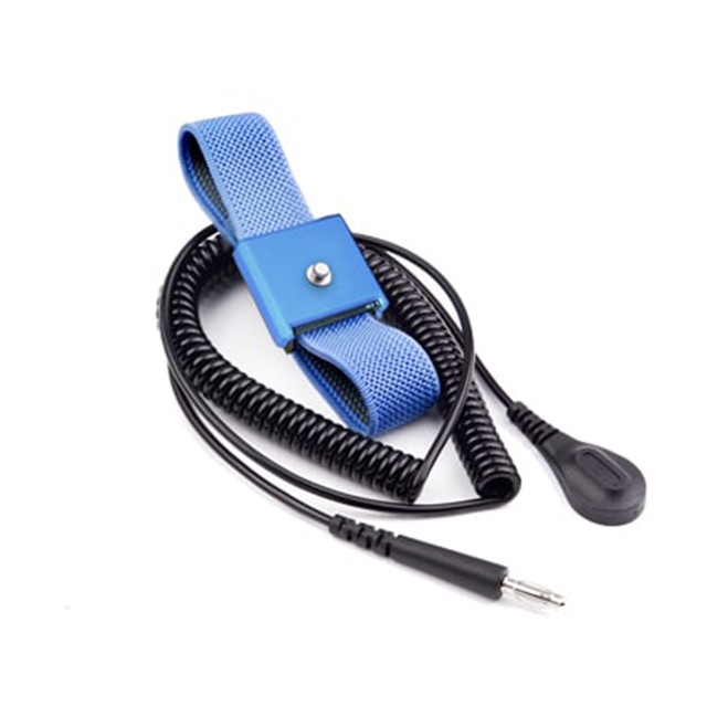 WRIST STRAP SET, 12', 4MM, 1 MEG