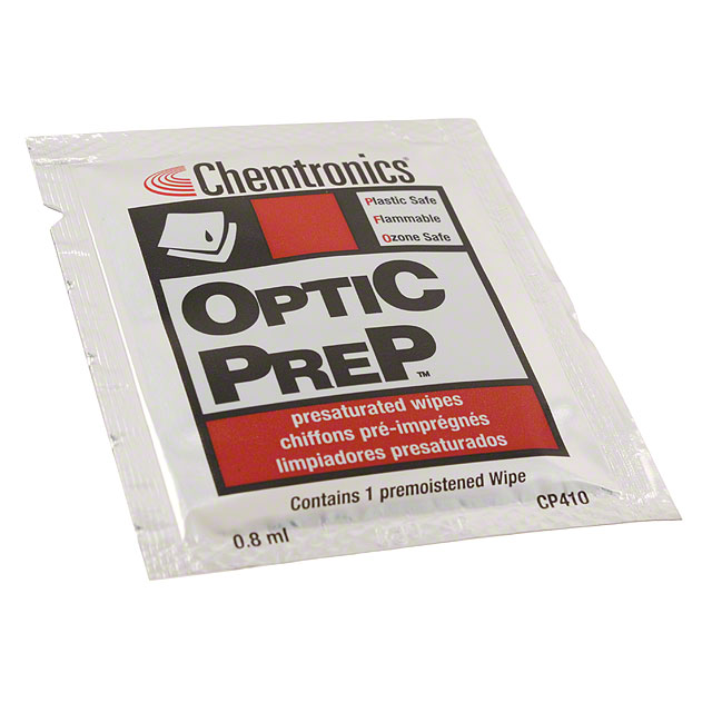 WIPES WET GLASS PLASTIC 50PC