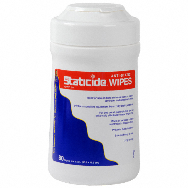 WIPES ANTISTAT MULT SURF 80PC