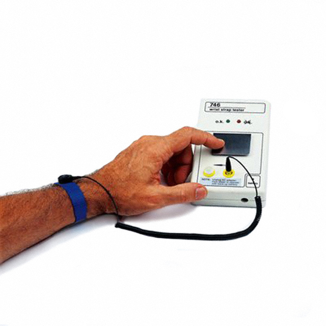 WRIST STRAP TESTER AC CERTIFIED