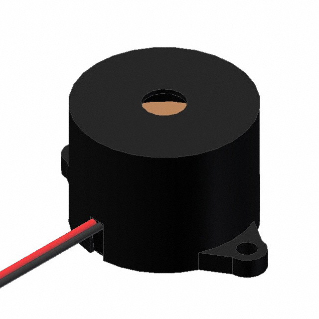 BUZZER PIEZO 12V 23MM FLANGE