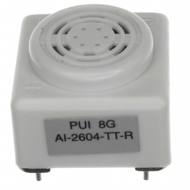 BUZZER MAGNETIC 12V 26X26MM TH