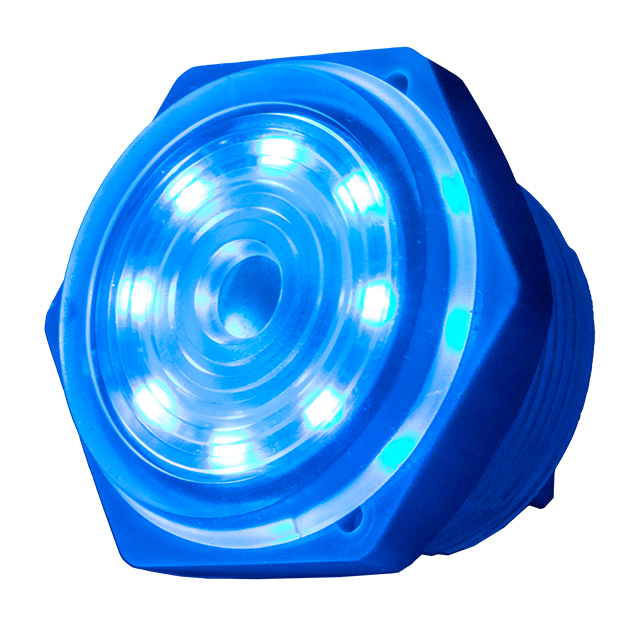 12VDC, 95DB, BLUE LED