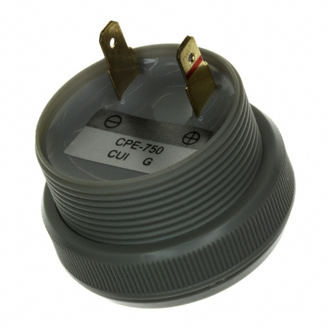 BUZZER PIEZO 12V 37.80MM PNL MNT