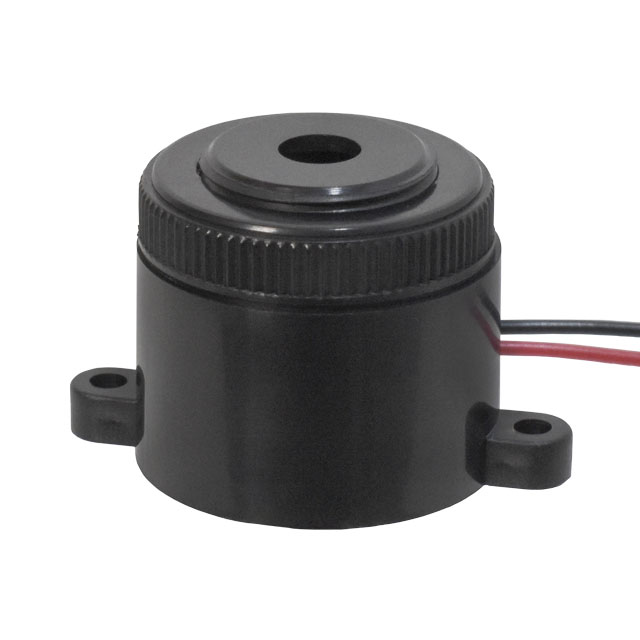 BUZZER PIEZO 12V 28MM FLANGE