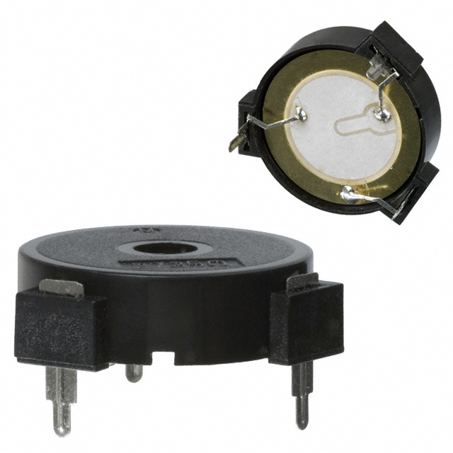 BUZZER PIEZO 12V 30MM TH