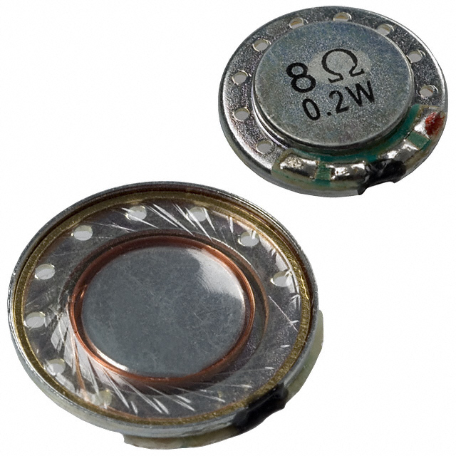 SPEAKER 8OHM 200MW TOP PORT 75DB