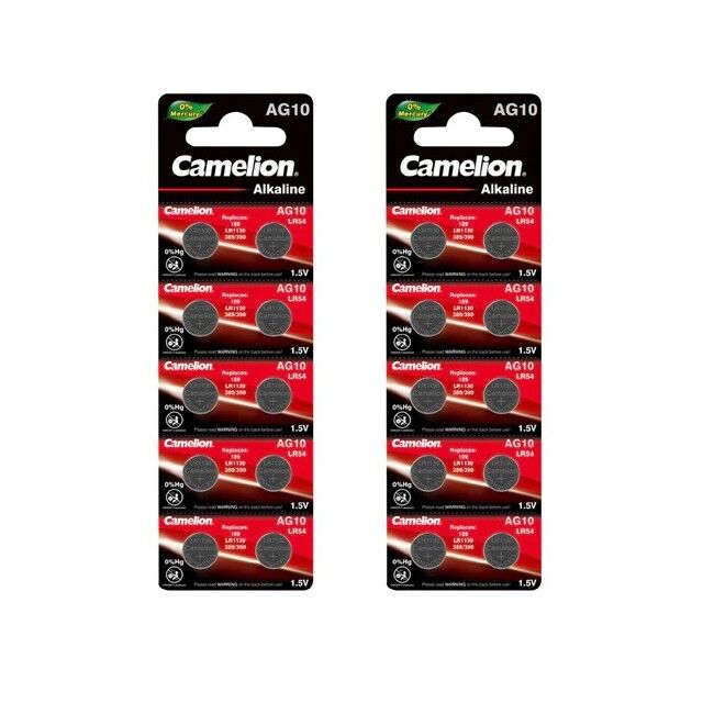 Camelion AG10 Alkaline Button Ce