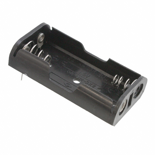 BATTERY HOLDER AA 2 CELL PC PIN