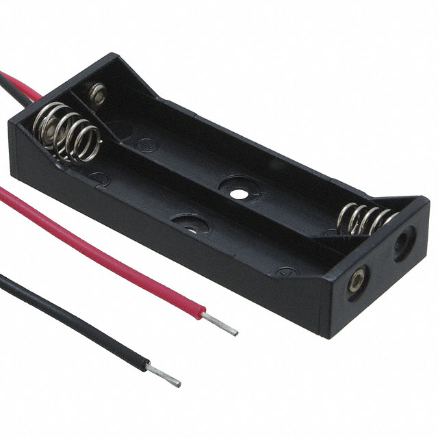 BATT HOLDER AAAA 2 CELL 6" LEADS