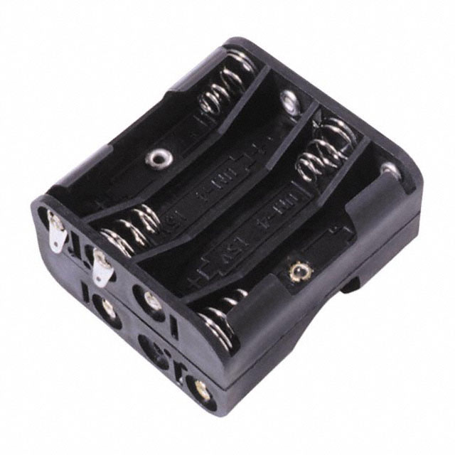 BATT HLDR AAA 8 CELL SOLDER LUG