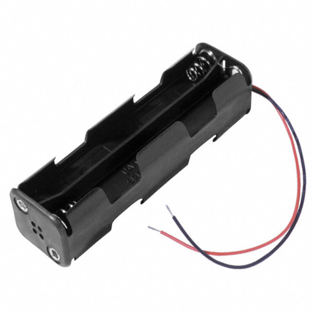 BATT HOLDER AA 8 CELL 6" LEADS