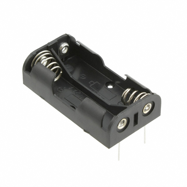 BATTERY HOLDER AA 2 CELL PC PIN