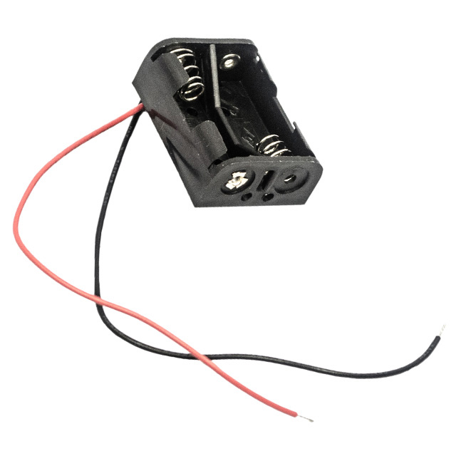 BATTERY HOLDER N 2 CELL 6" LEADS