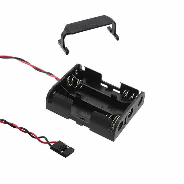 BATTERY HOLDER AA 3 CELL LEADS
