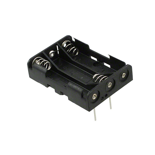 BATTERY HOLDER AAA 3 CELL PC PIN