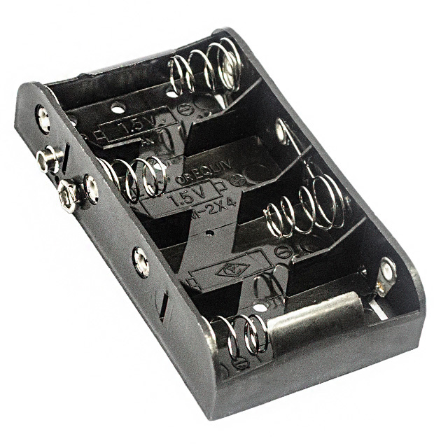 BATTERY HOLDER C 4 CELL SNAP