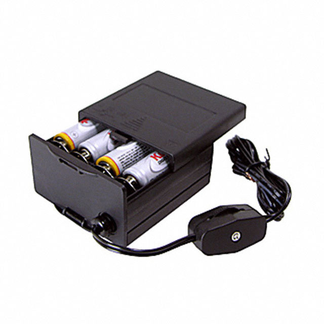 BATTERY HOLDER AA 8 CELL LEADS