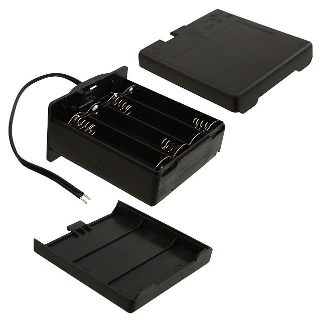 BATT HOLDER AA 8 CELL 6" LEADS