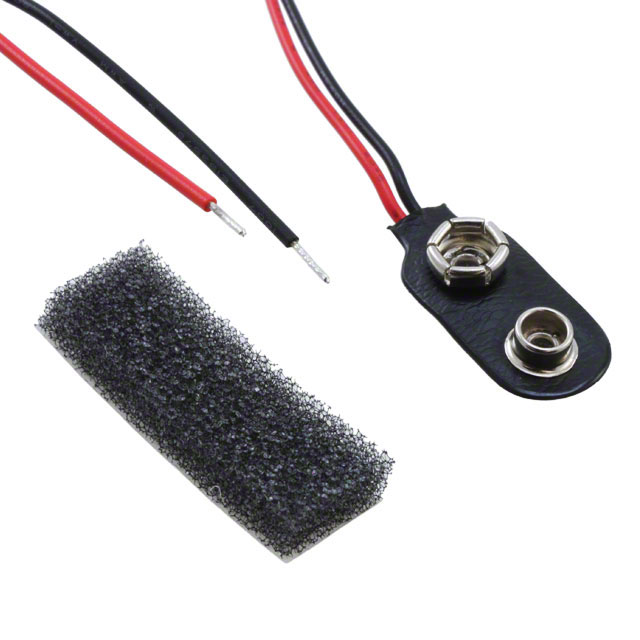 BATTERY CONNECTOR SNAP 9V LEADS